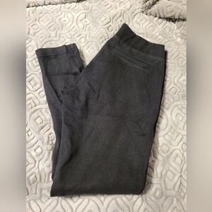 GAP Womens Maternity Black Crop Dress Pants